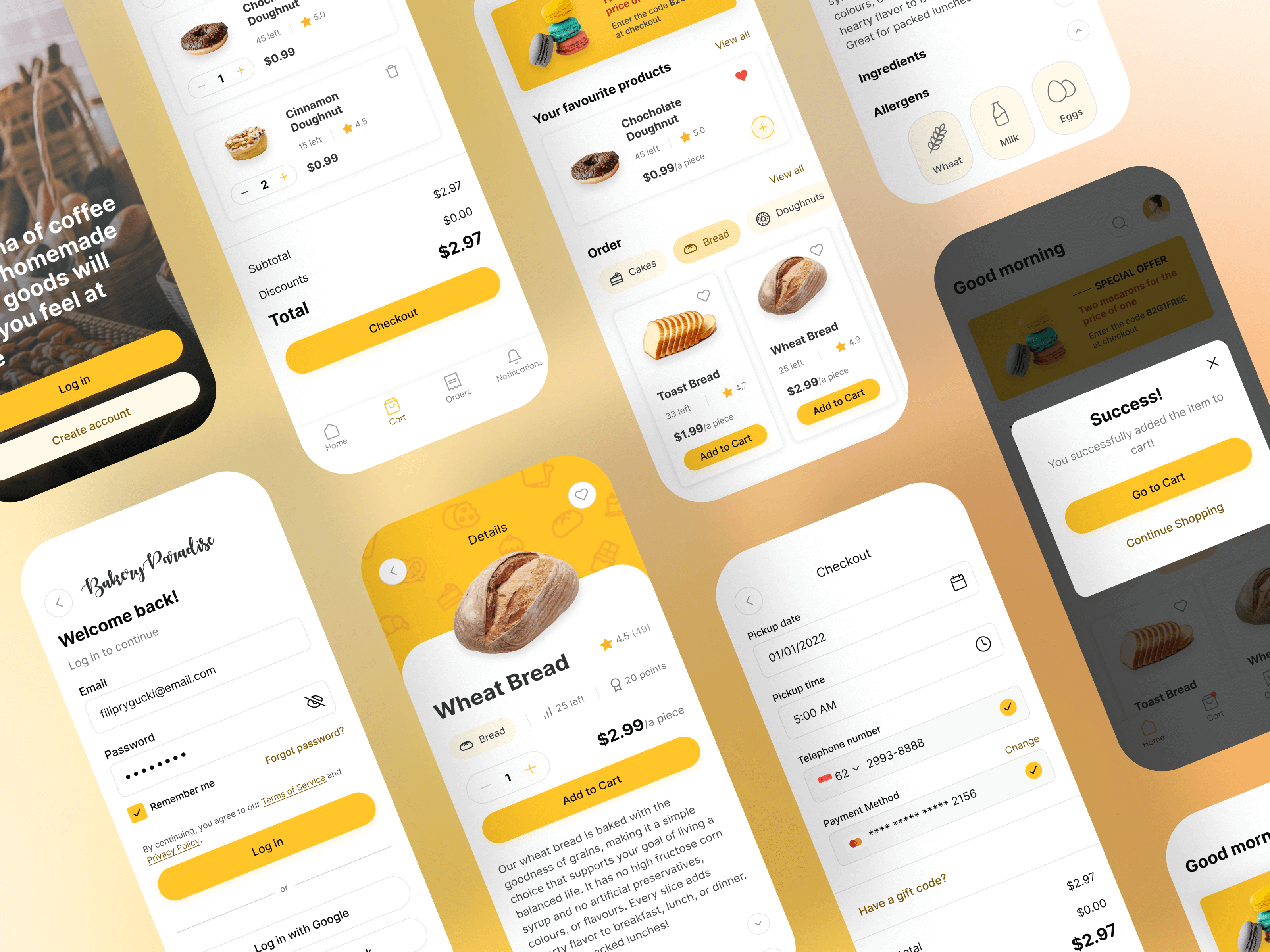 Bakery App UI-2